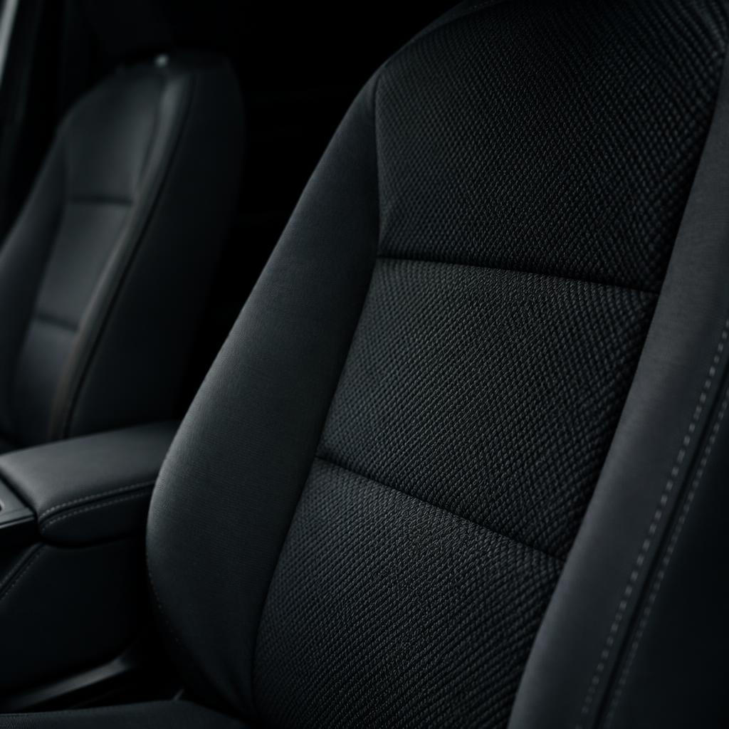 Sièges de voiture en tissu